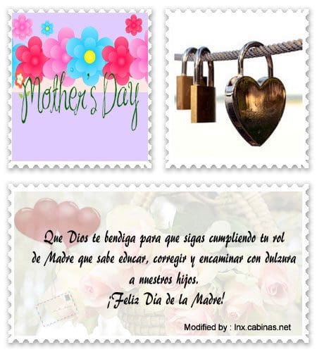 Bonitas tarjetas con pensamientos de amor para el Día de la Madre para mi esposa.#TextosParaDíaDeLaMadre