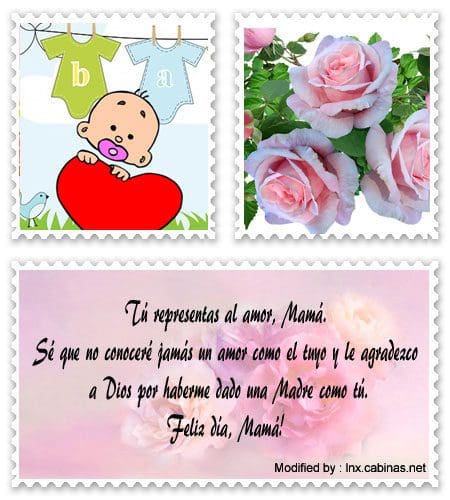 Buscar mensajes de amor para dedicar el Día de la Madre por Whatsapp.#SaludosPorDíaDeLaMadre