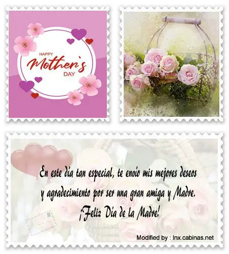 Las mejores felicitaciones del Día de la Madre para Whatsapp y Facebook.#MensajesParaAmigaPorDiaDeLaMadre