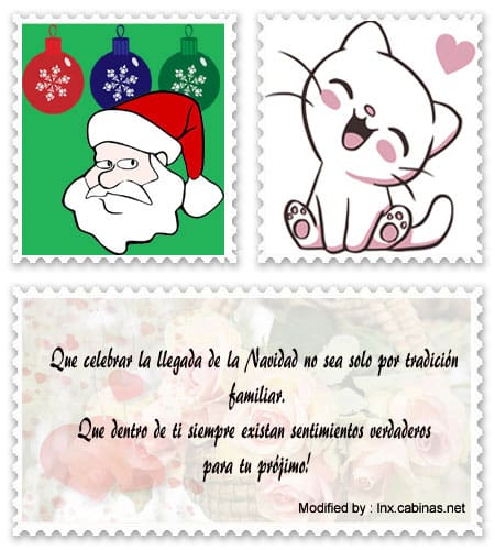 Buscar textos cortos por Navidad para Whatsapp y Facebook.#TarjetasDeNavidad,#SaludosDeNavidad