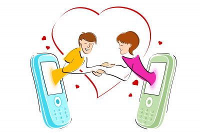 Compartir lindos textos con tu novio por el celular