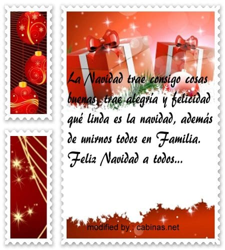 postales de mensajes de Navidad,bellos saludos Navideños para compartir