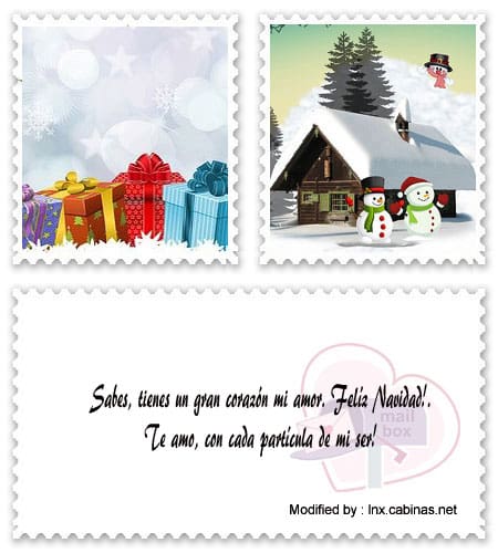 Los mejores saludos románticos por Navidad para enviar a mi novia por Messenger.#SaludosDeNavidadParaTuPareja