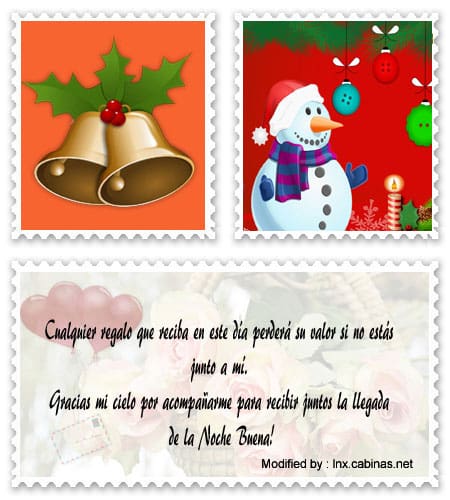 Imágenes para enviar en Navidad a mi novio.#TarjetasDeNavidad,#SaludosDeNavidad,#Navidad,#TarjetasNavideñas