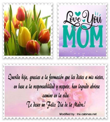 Tarjetas bonitas con dedicatorias para el Día de la Madre.#MensajesOriginalesParaDíaDeLaMadre