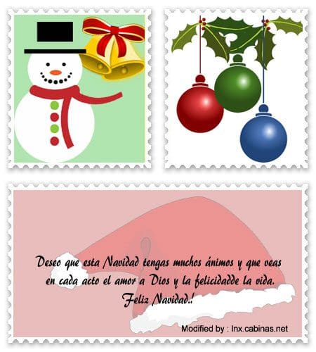 Descargar mensajes bonitos de Navidad para Facebook.#FrasesParaNocheBuena