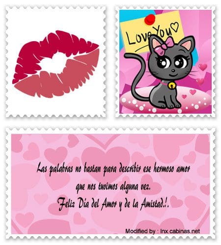 Textos bonitos de amor para San Valentín para whatsapp.#MensajesDeSanValentín