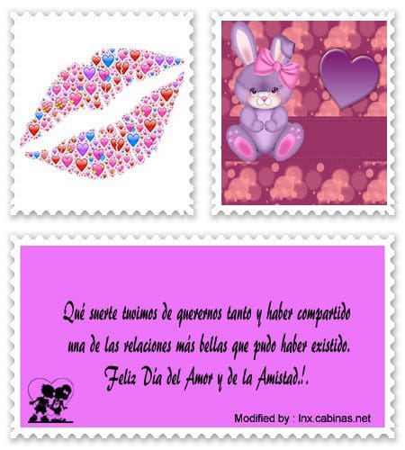 Buscar románticas palabras por San Valentín para facebook.#MensajesDeSanValentín