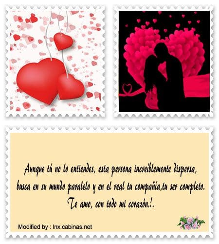 Frases y mensajes románticos para San Valentín.#MensajesDeSanValentín
