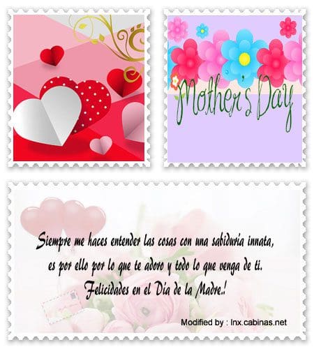 Frases largas para dedicar el Día de la Madre por Whatsapp.#SaludosPorElDíaDeLaMadre