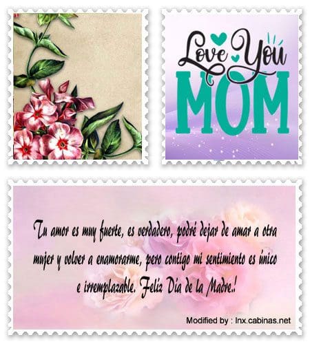 Buscar mensajes de amor para dedicar el Día de la Madre por Whatsapp.#MensajesPorElDíaDeLaMadre