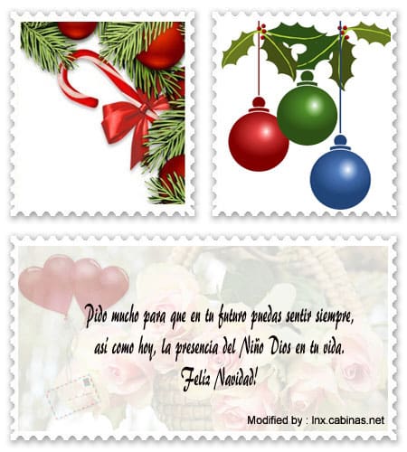 Bonitos ejemplos de mensajes de Navidad para enviar por Whatsapp.#TarjetasDeNavidad,#SaludosDeNavidad