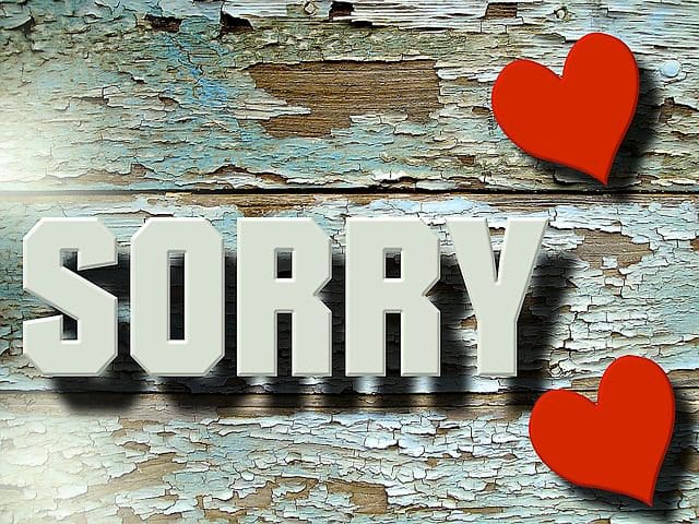 mensajes para pedir perdòn a mi pareja