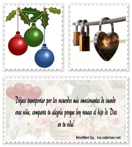 Bonitas tarjetas con dedicatorias de Navidad.#MensajesNavidenos
