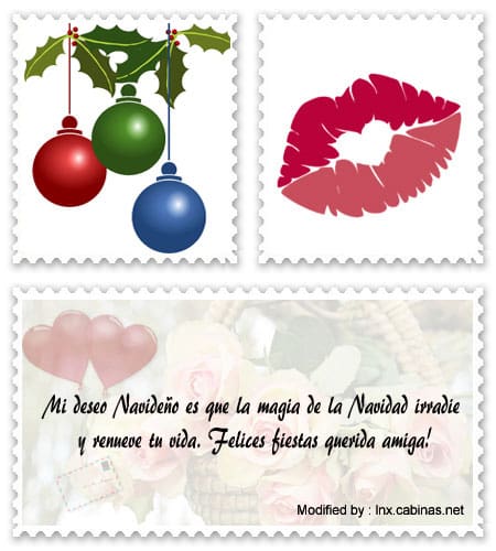 Bonitas tarjetas con frases de amor para Navidad.#MensajesDeNavidad