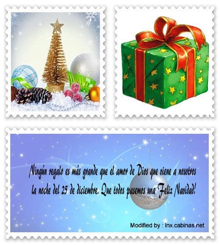 bonitos ejemplos de mensajes de Navidad para enviar por Whatsapp