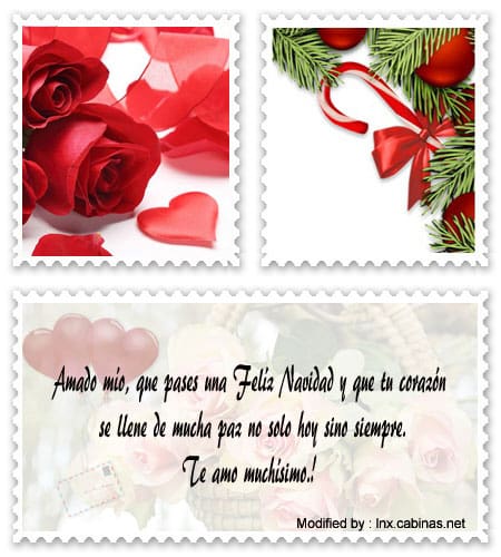 Descargar mensajes románticos por Navidad para Messenger.#TarjetasDeNavidad,#SaludosDeNavidad