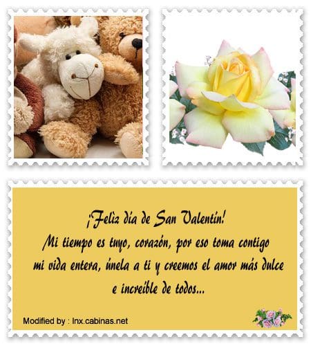 Frases y mensajes románticos de Felíz San Valentín para mi amor.#FrasesParaSanValentín