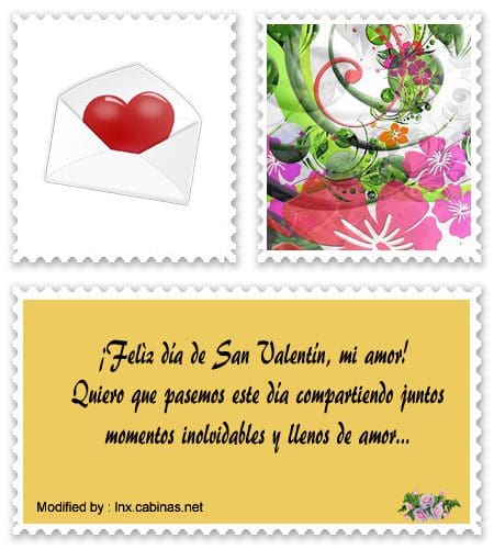 buscar textos bonitos de feliz San Valentín para Messenger
