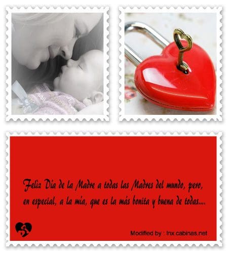 bonitas postales para felicitar el día de frases y poemas para dedicar a mamá el día de las Madres