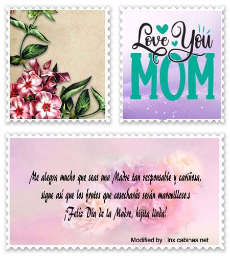 Originales saludos por el Día de las Madres para enviar por Whatsapp.#SaludosPorElDíaDeLaMadre
