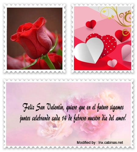 tarjetas con mensajes de amor para el Día de San Valentín