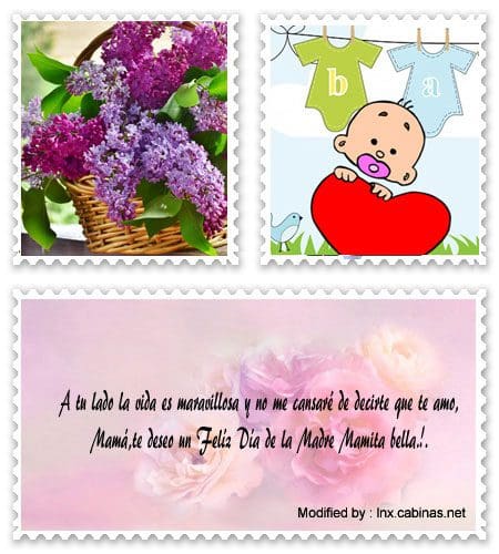 Bonitas tarjetas con dedicatorias de amor para el Día de la Madre.#SaludosParaDiaDeLaMadre