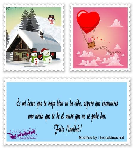 tarjetas con mensajes de Navidad para mi Ex amor.#MensajesNavideñosParaExPareja