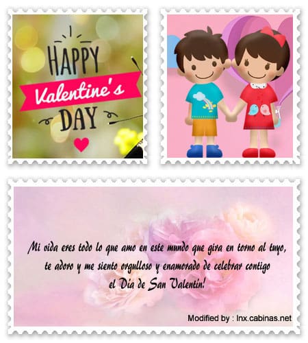 Frases y mensajes románticos para San Valentín.#SaludosDeSanValentínParaRedesSociales,#FrasesDeSanValentínParaRedesSociales
